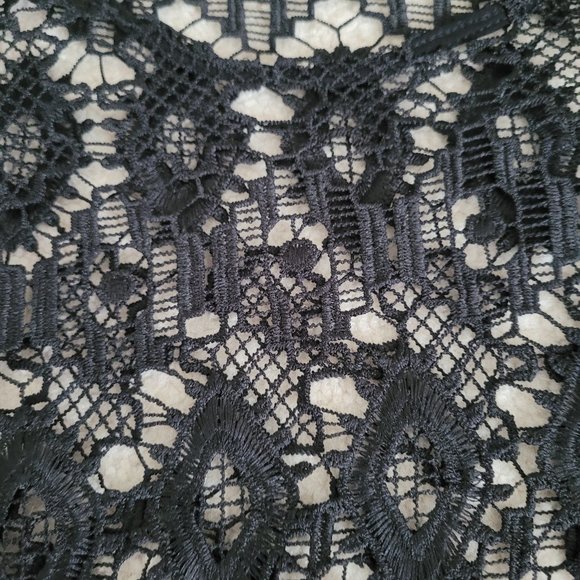 Zara lace cut out top Size M NWOT - Picture 3 of 8